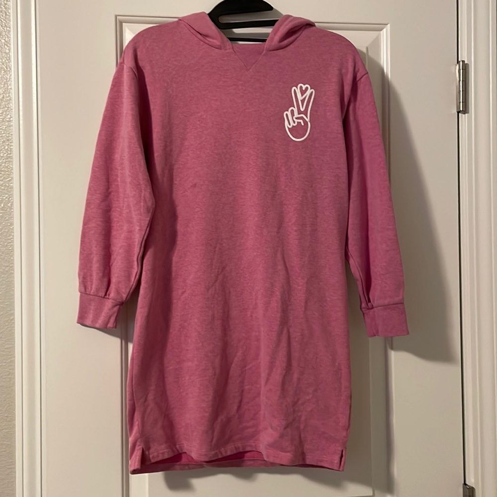 Gap Kids Pink Hoodie Dress